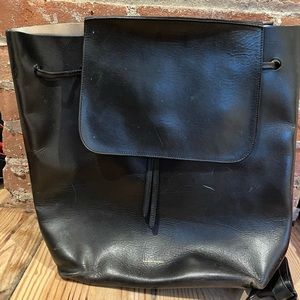 Mansur Gavriel Leather Backpack